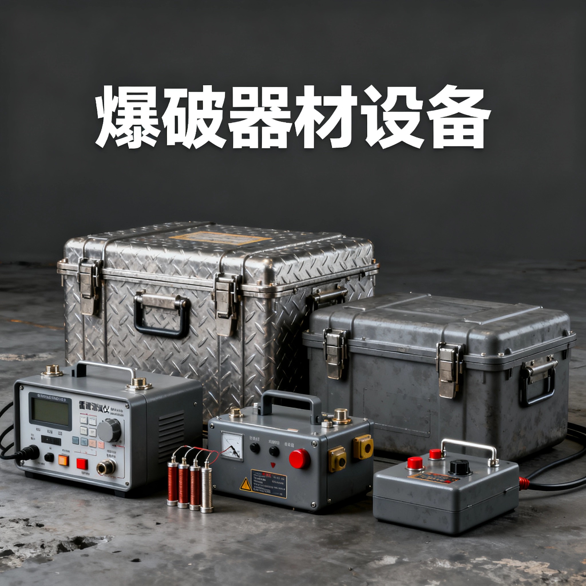 武穴爆破工程师的“兵器库”：常用器材一册通